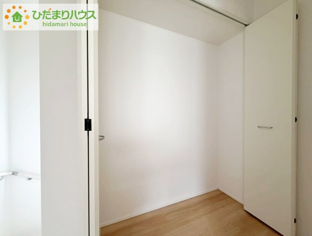 郡山市咲田１丁目　新築戸建の収納|収納場所に困る掃除機や掃除用具はココへ！！