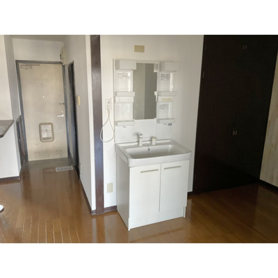 【洗面所】 | コーポ山隆 | 使いやすい洗面所です