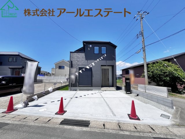 加古郡播磨町二子　1期　　山陽電鉄「西二見駅」徒歩9分の前面道路含む現地写真