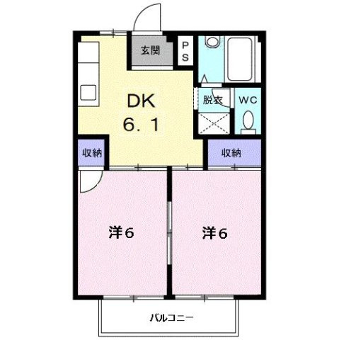 【間取り】 | シティハイツＫｅｉ