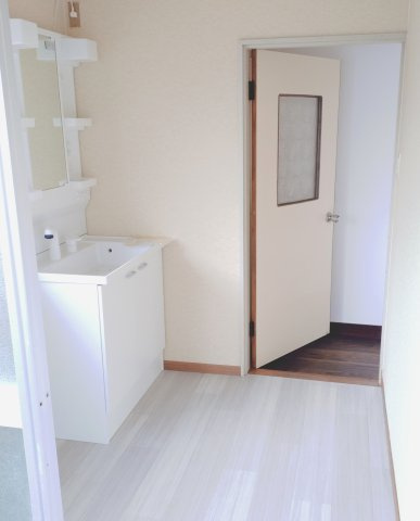 新潟市西区木山の洗面所