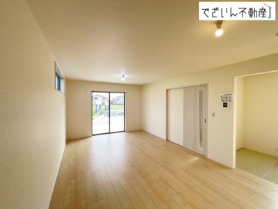 【居間・リビング】 | Livele Garden.S鴻巣市松原3期　新築住宅 | ≪5号棟≫
現地(2026年7月撮影)