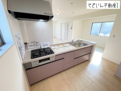 【キッチン】 | Livele Garden.S鴻巣市松原3期　新築住宅 | ≪5号棟≫
現地(2026年7月撮影)
