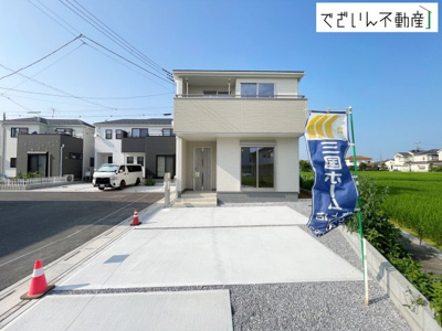 【前面道路含む現地写真】 | Livele Garden.S鴻巣市松原3期　新築住宅 | ≪5号棟≫
現地(2026年7月撮影)