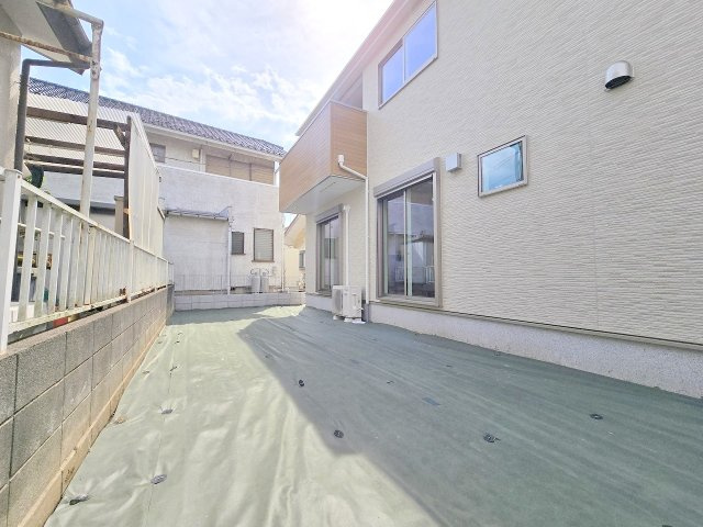 瑞穂町箱根ヶ崎　新築戸建全1棟の庭