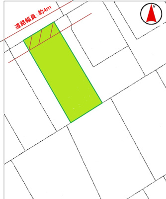 【区画図】 | 那須塩原市高林　250万円　土地