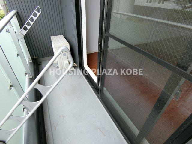 パークコート離宮前のバルコニー