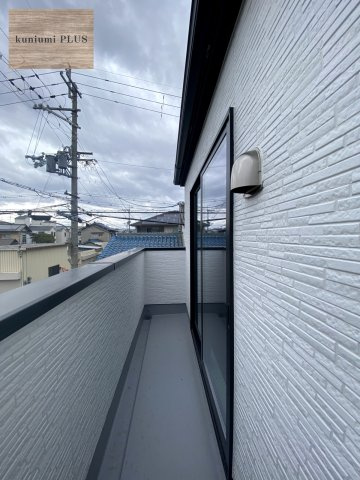 東大阪市稲田本町2丁目のバルコニー