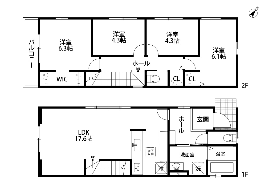 東大阪市稲田本町2丁目の間取り
