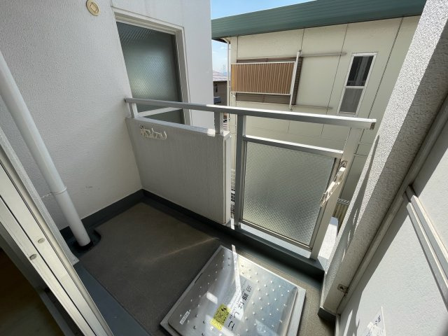 ロイヤルメゾン舞子坂のバルコニー