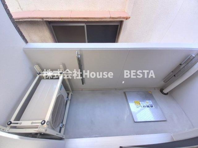 アークメゾン王子公園のバルコニー