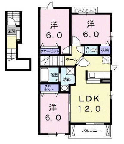 【間取り】 | ネオ　プロヴィデンス