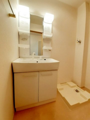 【洗面所】 | プラシード | 忙しい朝には欠かせない洗面所です