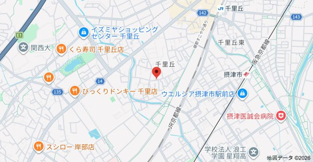REGALESTセレブ千里丘の地図