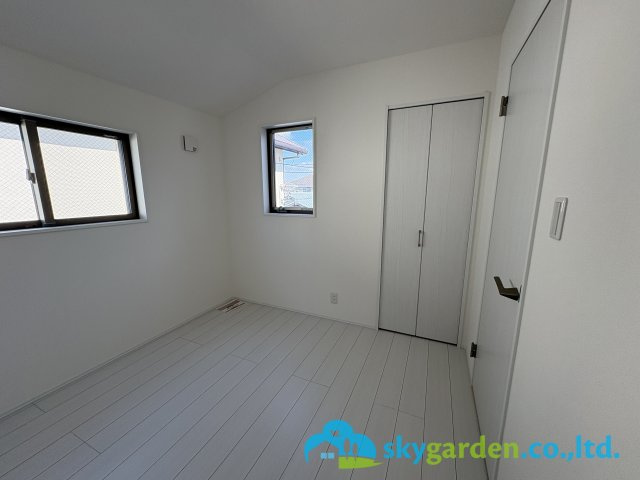 茅ヶ崎市松が丘2丁目　新築戸建　全3棟2号棟の子供部屋|子供部屋としても使い勝手の良いお部屋です