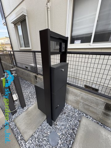 茅ヶ崎市松が丘2丁目　新築戸建　全3棟2号棟のその他|郵便受け、宅配ボックス