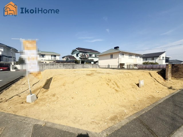 神戸市西区中野2丁目　全2区画A号地　土地の外観|敷地面積ゆったり45.5坪の建築条件無し土地！A号地は通風採光良好！開放感のある角地です♪小学校2分