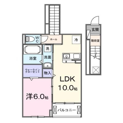 【間取り】 | ビオレタＡ