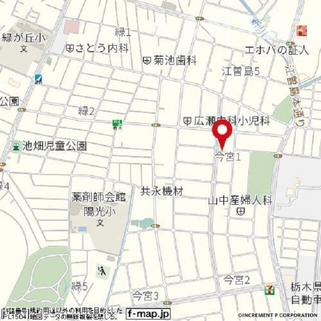 サンシャイン今宮の地図| 