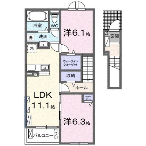 【間取り】 | ビオレタＢ