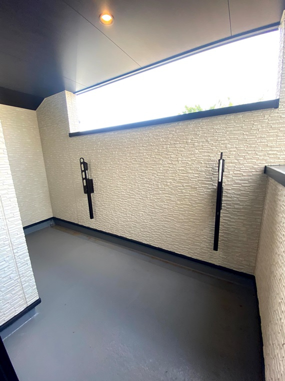 おおたかの森東戸建のバルコニー