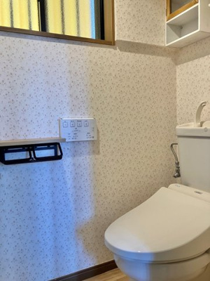 【トイレ】 | 渡戸戸建 | トイレです