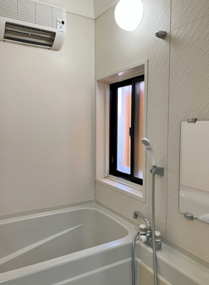 【浴室】 | 渡戸戸建 | ゆったり過ごせるお風呂です