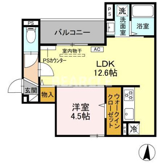 【間取り】 | GRAMM丹波口