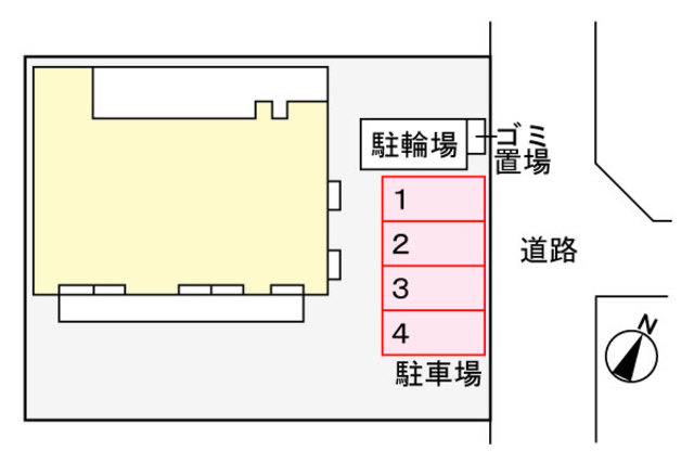 カーサ　シエロのその他|配置図