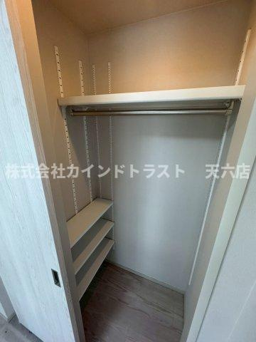 グランソルティア天神の苑の収納|バルコニーがあります