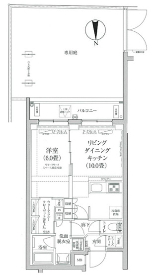 【間取り】 | アイル中野江古田の森公園