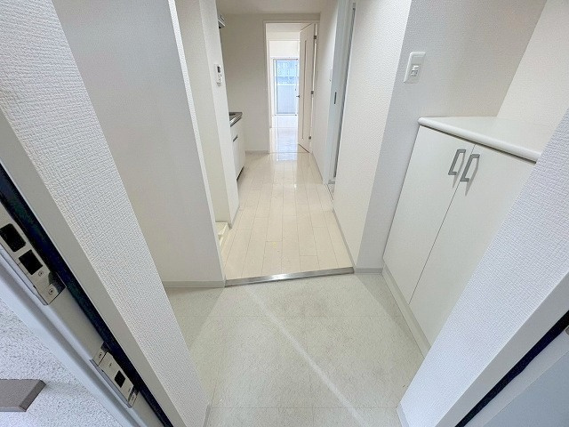 エグゼ新北野の玄関