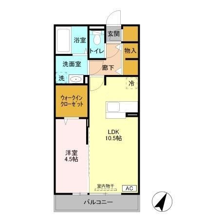シエロ　ル　シャトーの間取り|間取図