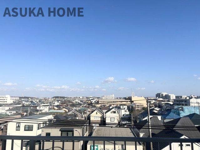 Ｄ′クラディア瀬谷の展望|前面に棟がない街を一望する開放的な5階からの眺望♪ぜひ実際にご覧になって下さい♪