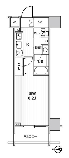【間取り】 | ステージグランデ錦糸町Ⅱ
