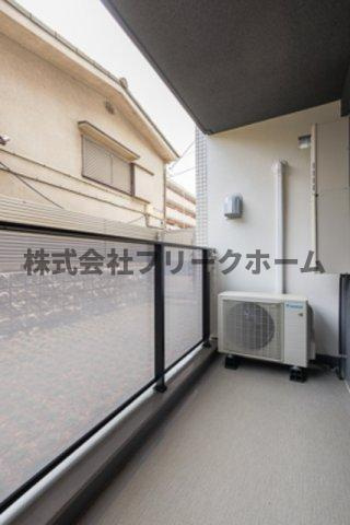 武蔵野市中町２丁目の賃貸マンションのバルコニー|※写真は同タイプ住戸です。