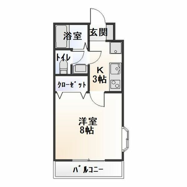 ライフイン・エスタの間取り