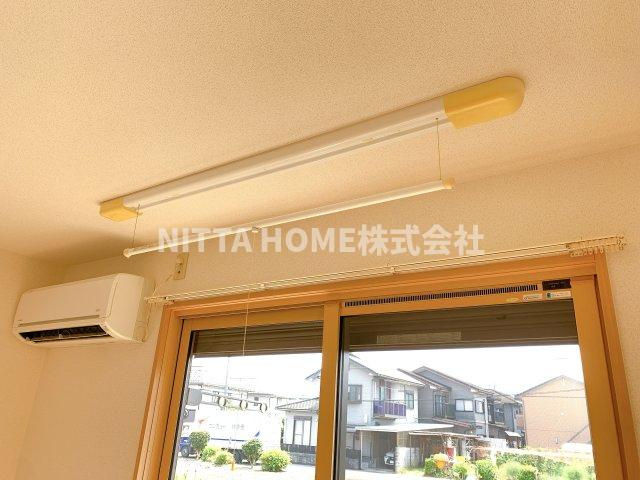 ボヌールメゾンの設備|室内物干し設置済み◎