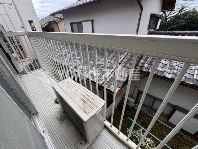 第１美咲コーポのバルコニー