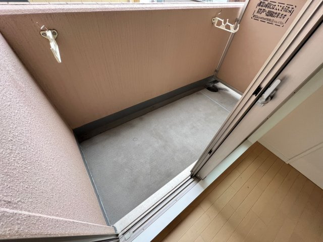 フロンティアタワー九条Ⅲのバルコニー