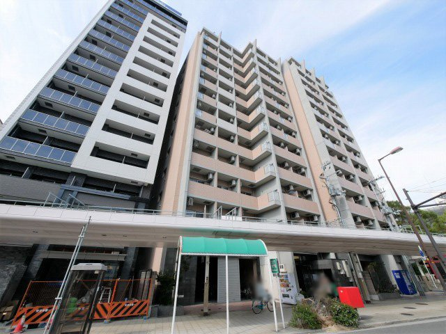 フロンティアタワー九条Ⅲの外観