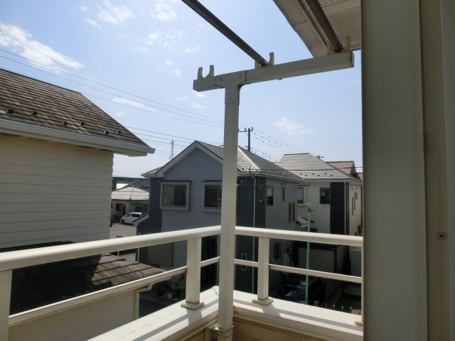 川越市的場　2LDK+カースペース付き　中古戸建のバルコニー
