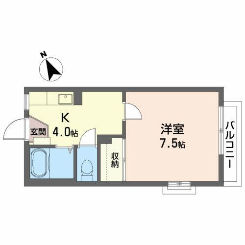 加賀野壱番街 Ｄの間取り