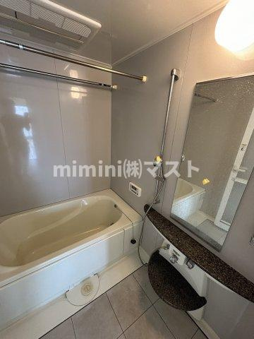 クレオキタホリエの浴室