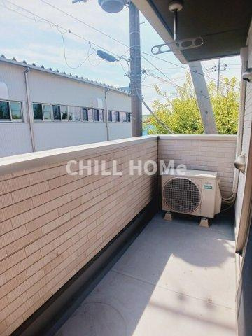 ピアチェーレ野中Ａのバルコニー|当社、チルホームのHPもご覧ください(^^)/物件情報多数♪