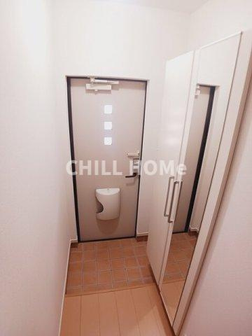 ピアチェーレ野中Ａの玄関|当社、チルホームのHPもご覧ください(^^)/物件情報多数♪