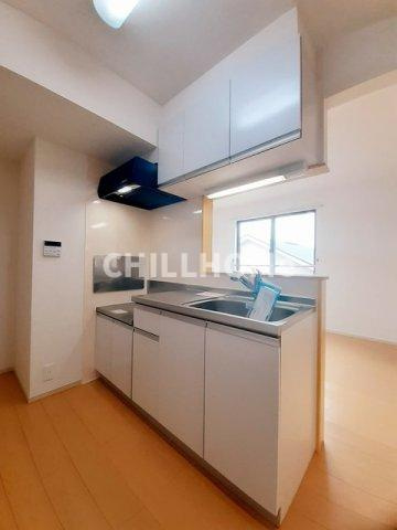 グレイスⅡのキッチン|当社、チルホームのHPもご覧ください(^^)/物件情報多数♪