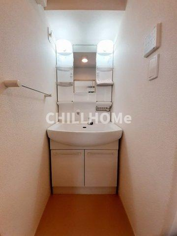 グレイスⅡの洗面所|当社、チルホームのHPもご覧ください(^^)/物件情報多数♪