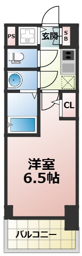 ARCOBALENO OSAKA FUSEの間取り