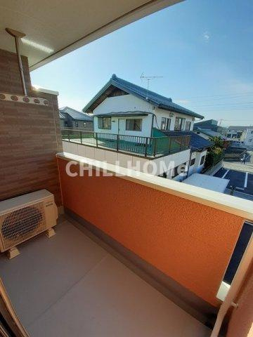 グラース・０３のバルコニー|当社、チルホームのHPもご覧ください(^^)/物件情報多数♪